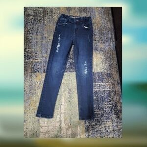 Denim co boys blue skinny adjustable jeans 7-8 yrs